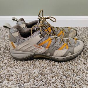 Merrell‎ Siren Hiking Shoes boots Women's Size 10 Brindle Aluminum